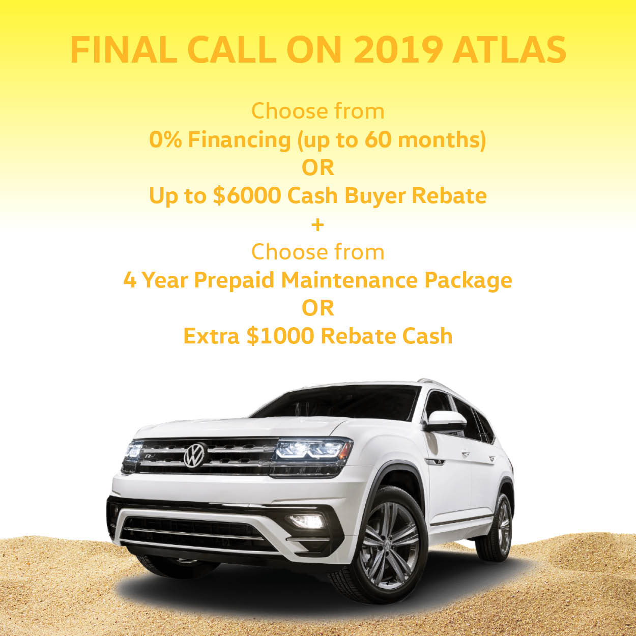 2019 Volkswagen Atlas