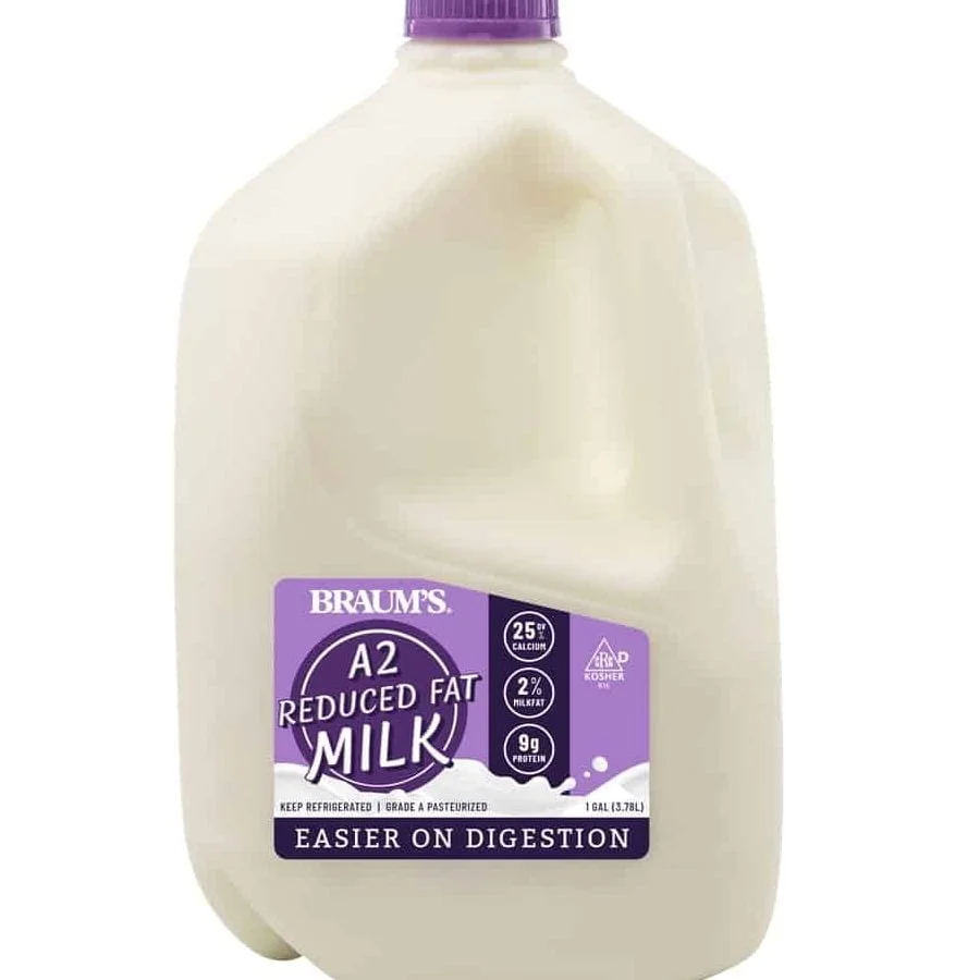 A2a2: A2A2 milk contains only the protein A2 beta-casein. As opposed to “regular” A1A2 milk, which also contains A1 beta-casein (which can be harder for some people to digest).