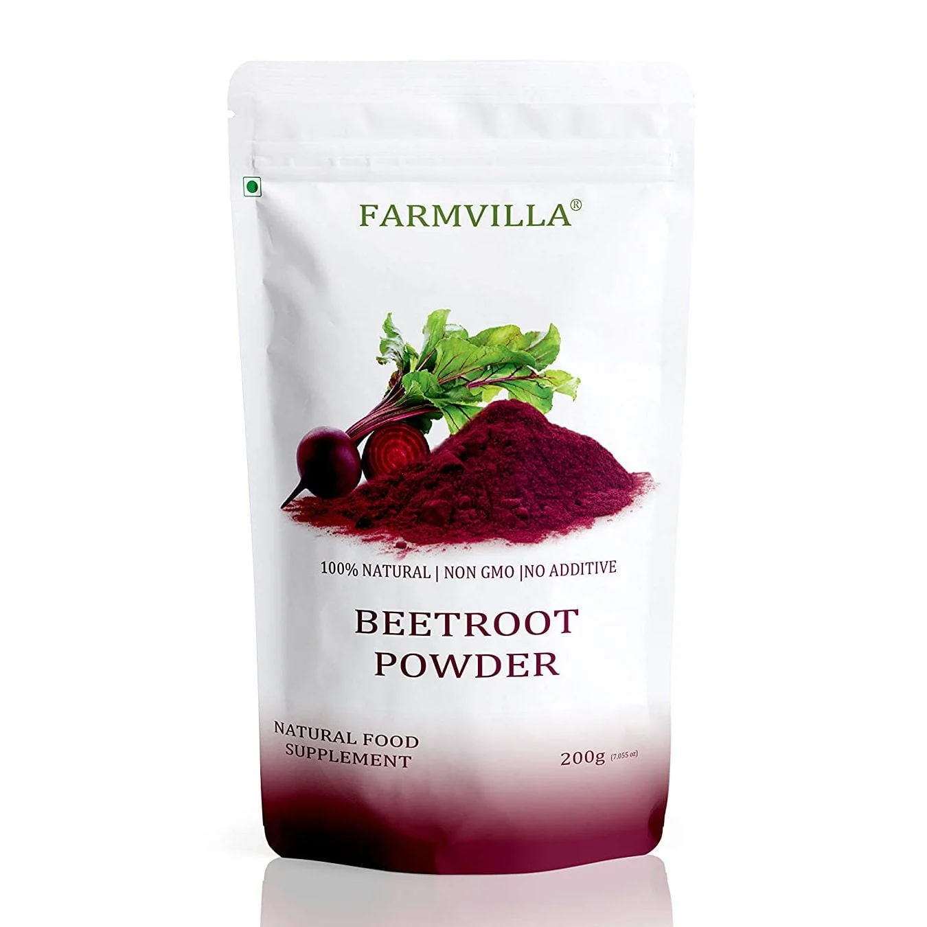 Beet root powder: Nutrient-rich dried beetroot supplement.