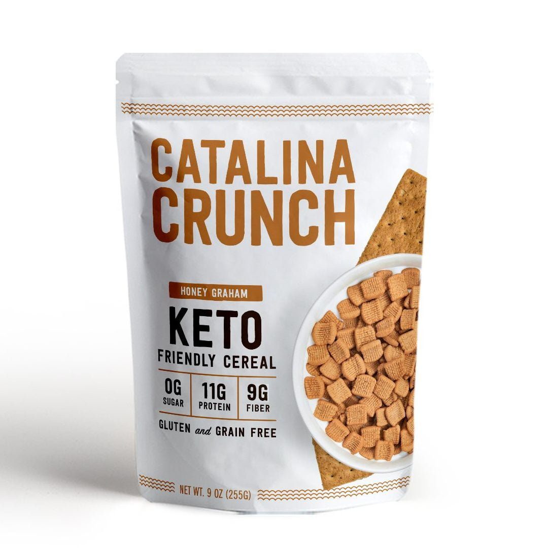 Catalina crunch: Keto-friendly cereal, smoothie and cookie brand.