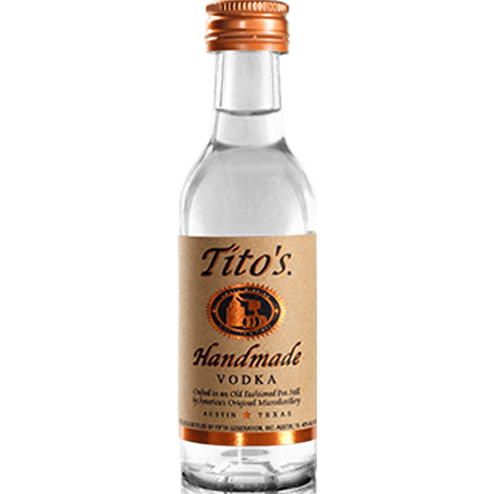 Tito’s Vodka: Texas-based vodka company that makes its drink using yellow corn.