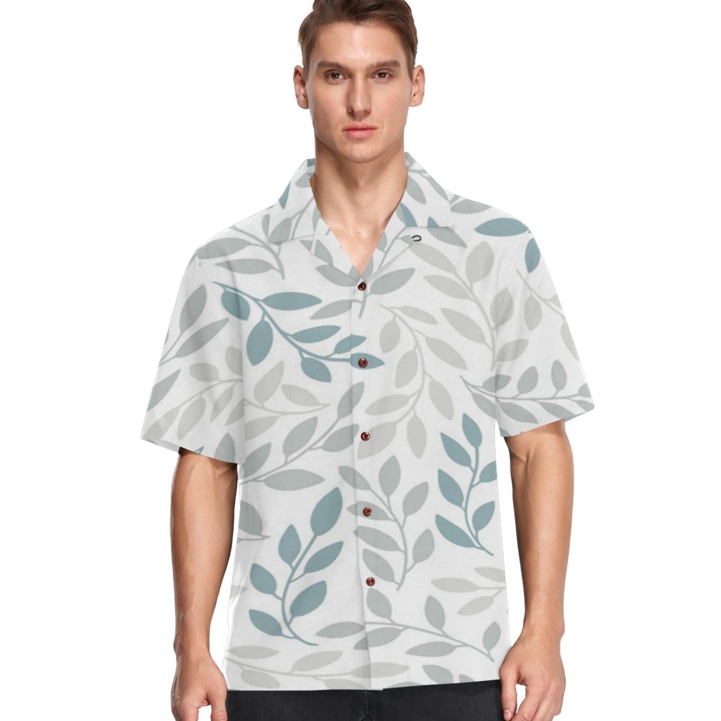 Aloha shirt: A type of garment that is often brightly colored and features large print patterns of tropical palm trees or other motifs.