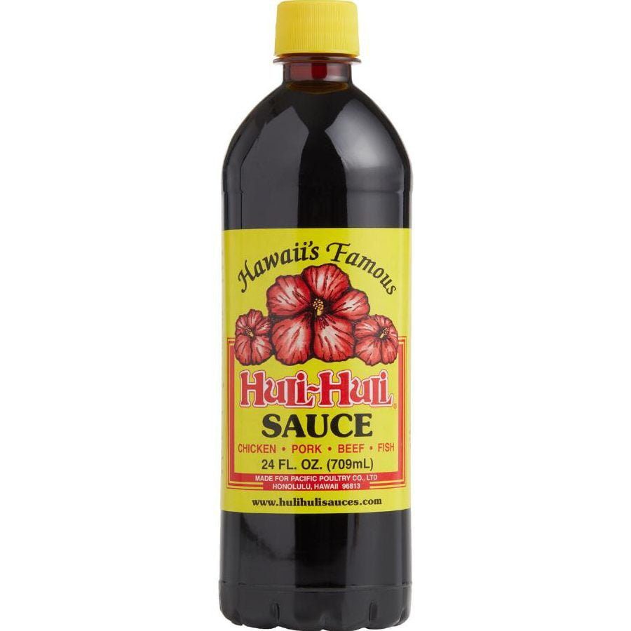 Huli huli sauce: Hawaiian marinade that has a sweet and savory teriyaki-style flavor.