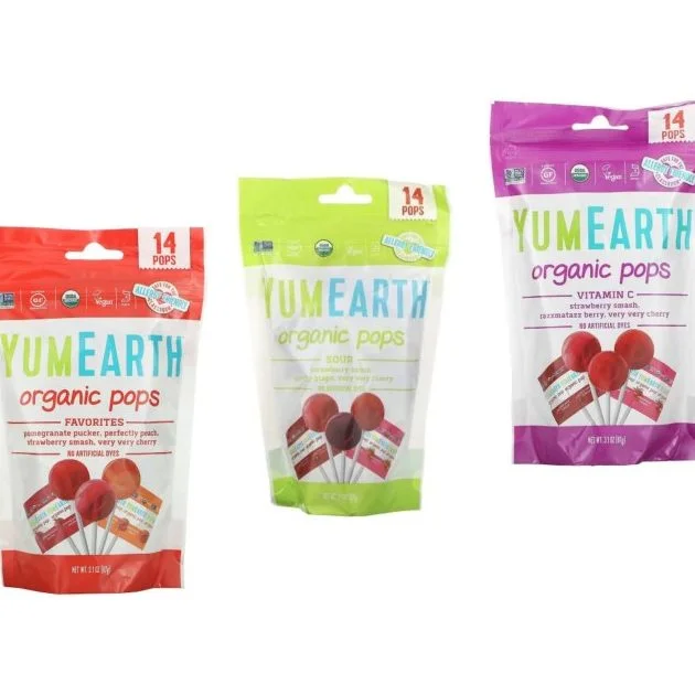 yumearth: Organic allergy-friendly candy brand.