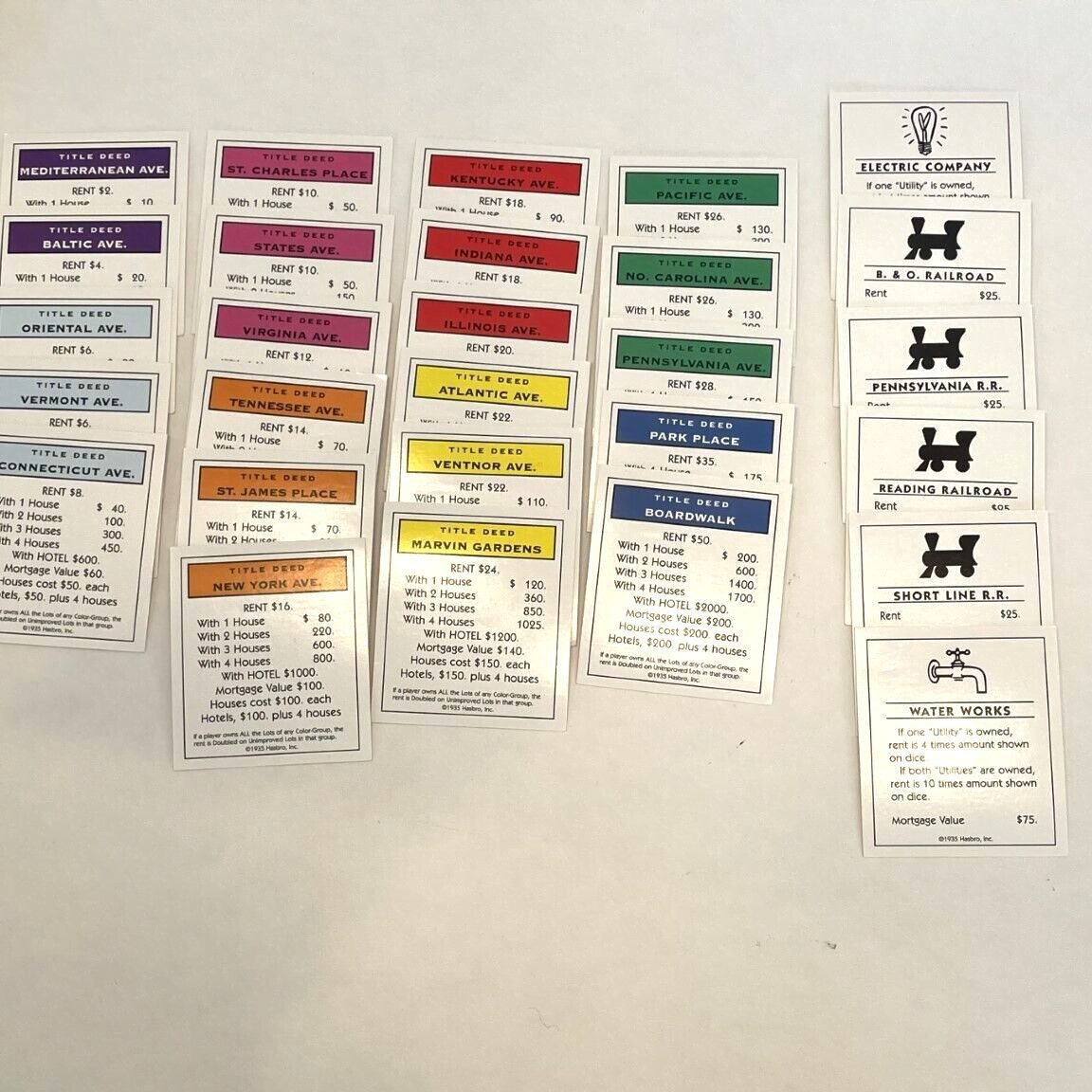 Monopoly Deal: Card game inspired by the traditional board game Monopoly. The aim is to complete three property sets through collecting and trading.