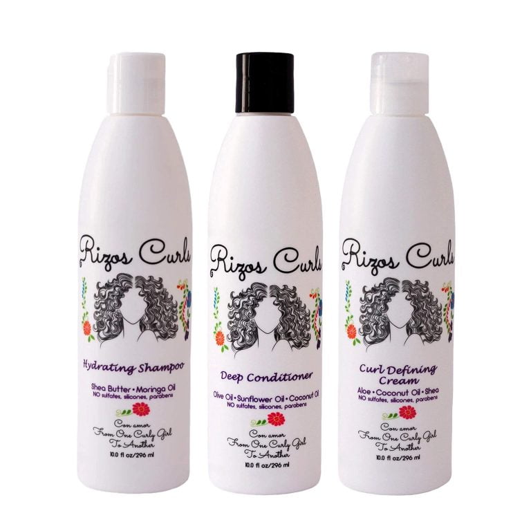 rizos curls: Hair care manufacturer that creates all natural products for women to help style curly or wavy hair.