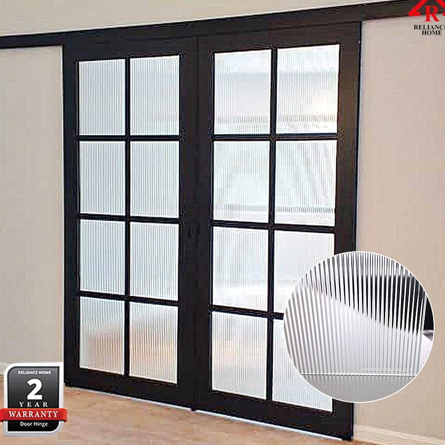 Sliding glass door: A type of glass door that slides open rather than opening inwards or outwards into a room.