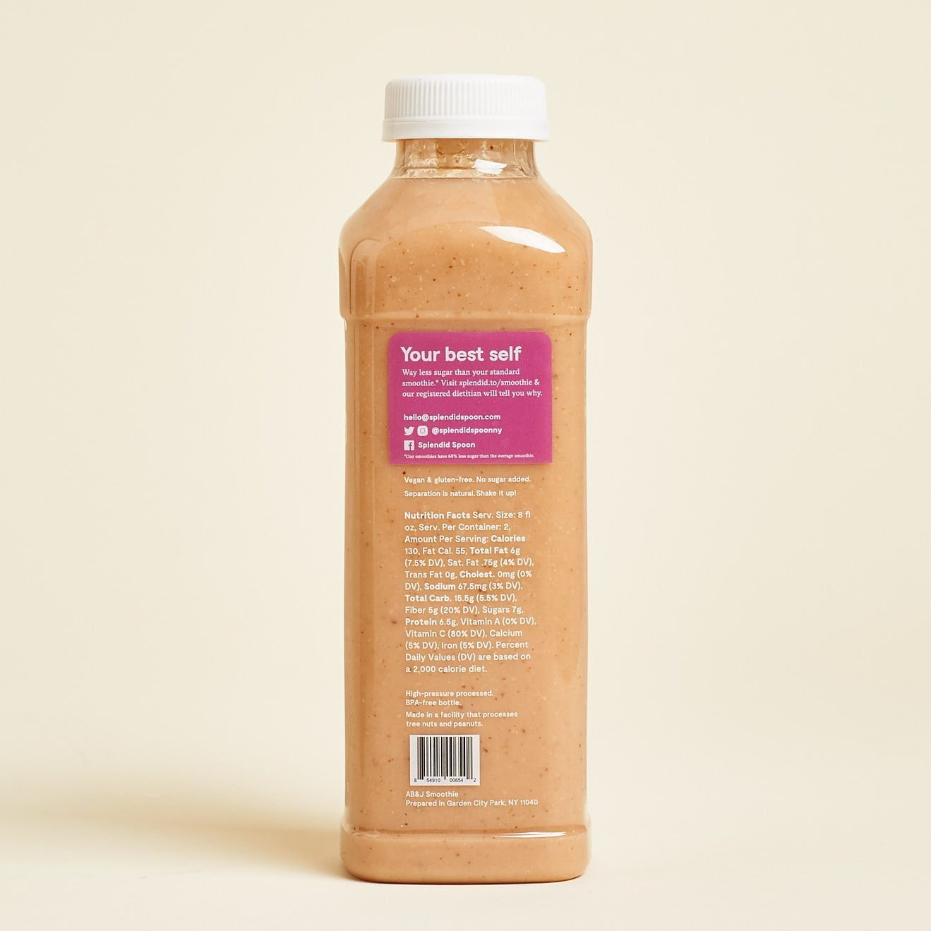 Splendid Spoon: Meal replacement smoothies brand. The plant-based drinks can be ordered on recurring subscription.