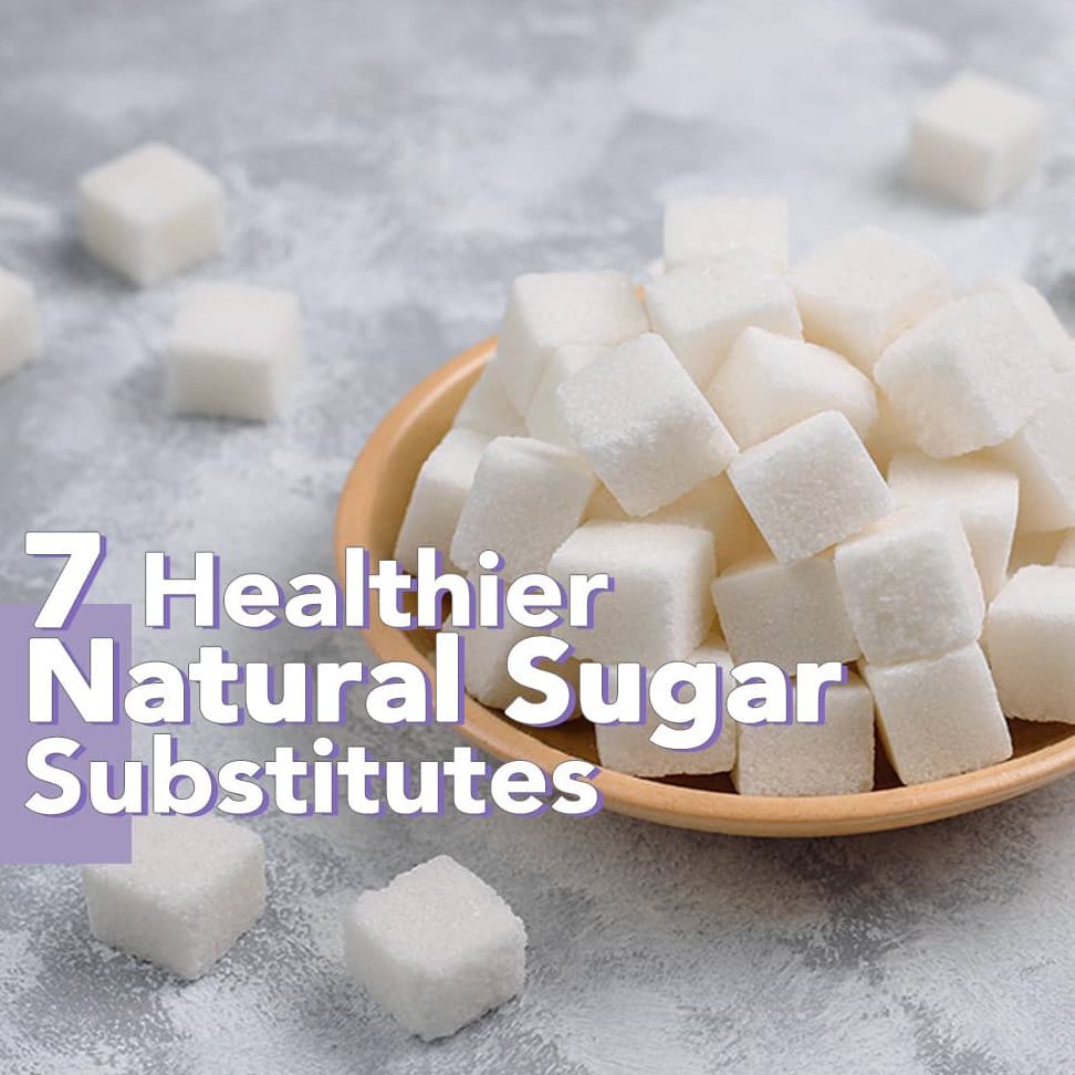 Sugar substitute: The term used to describe the various substances that can be used to sweeten something in place of sugar.