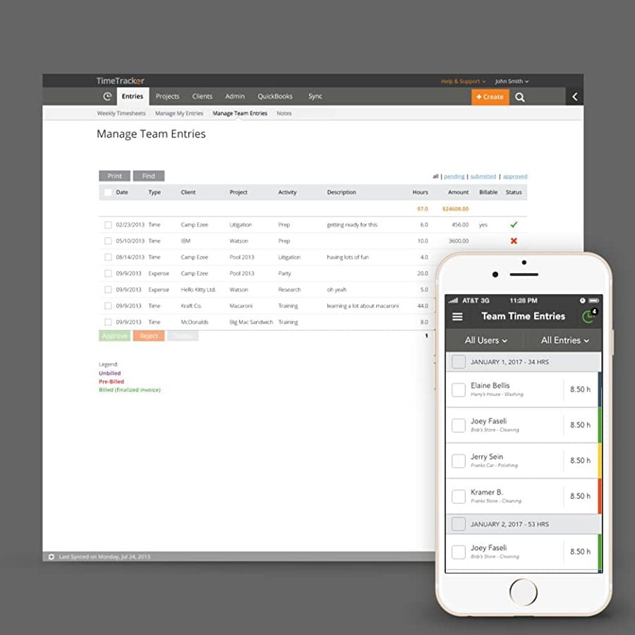 Hubstaff: Time tracking software to allow employers to monitor worker productivity.