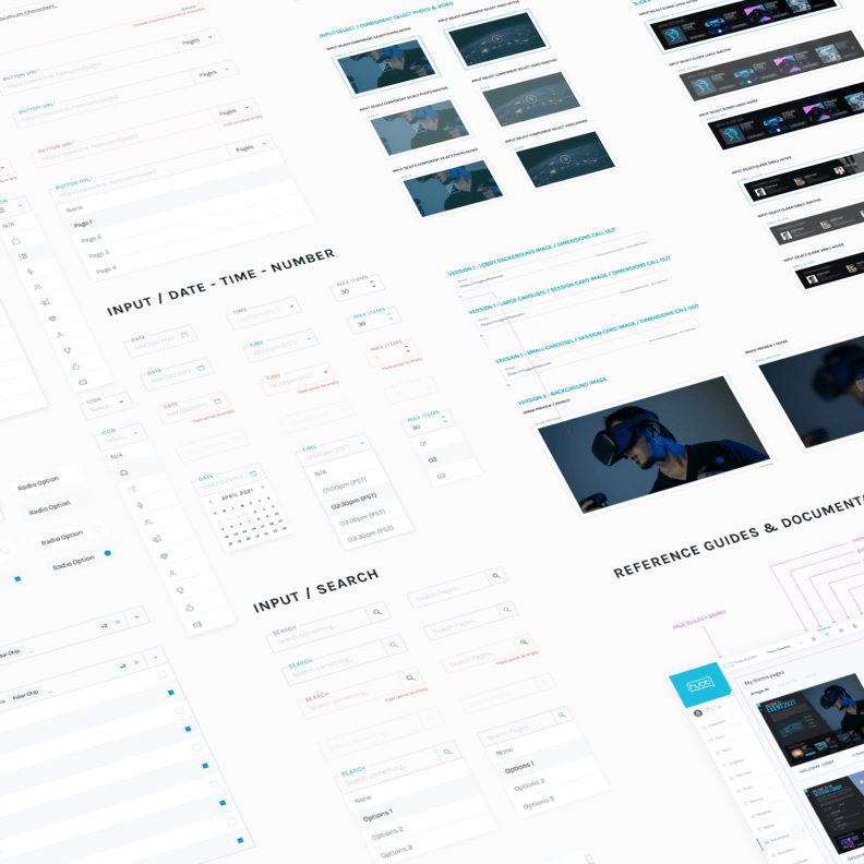 Ui kit: A digital kit allowing users everything they need to design user interfaces.