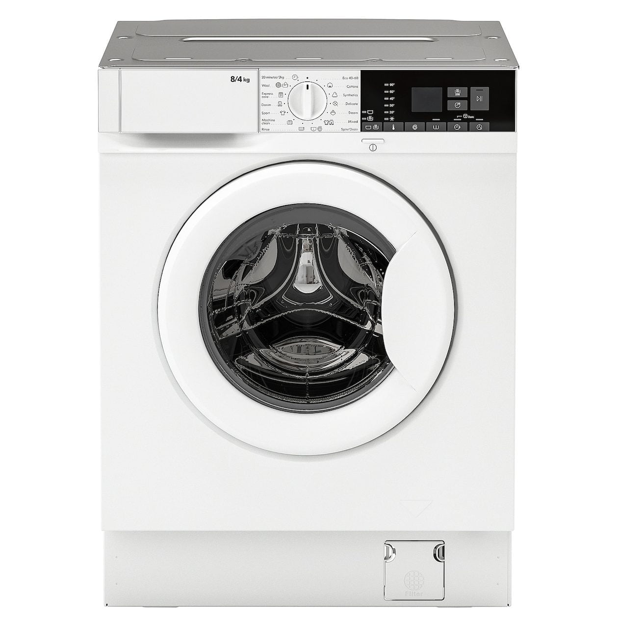 Mini washing machine: Compact clothes washer. Designed for RVs or other small spaces.